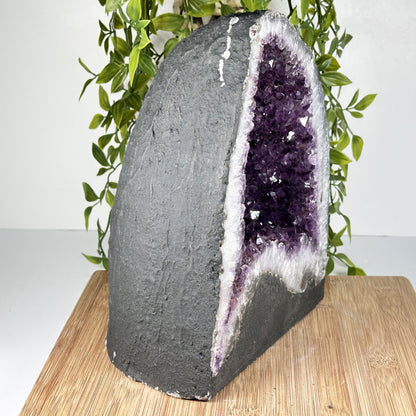 Natural Purple Amethyst Cathedral Geode - Gem Avenue

