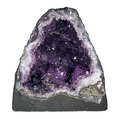 Natural Deep Purple Amethyst Cathedral Geode - Gem Avenue