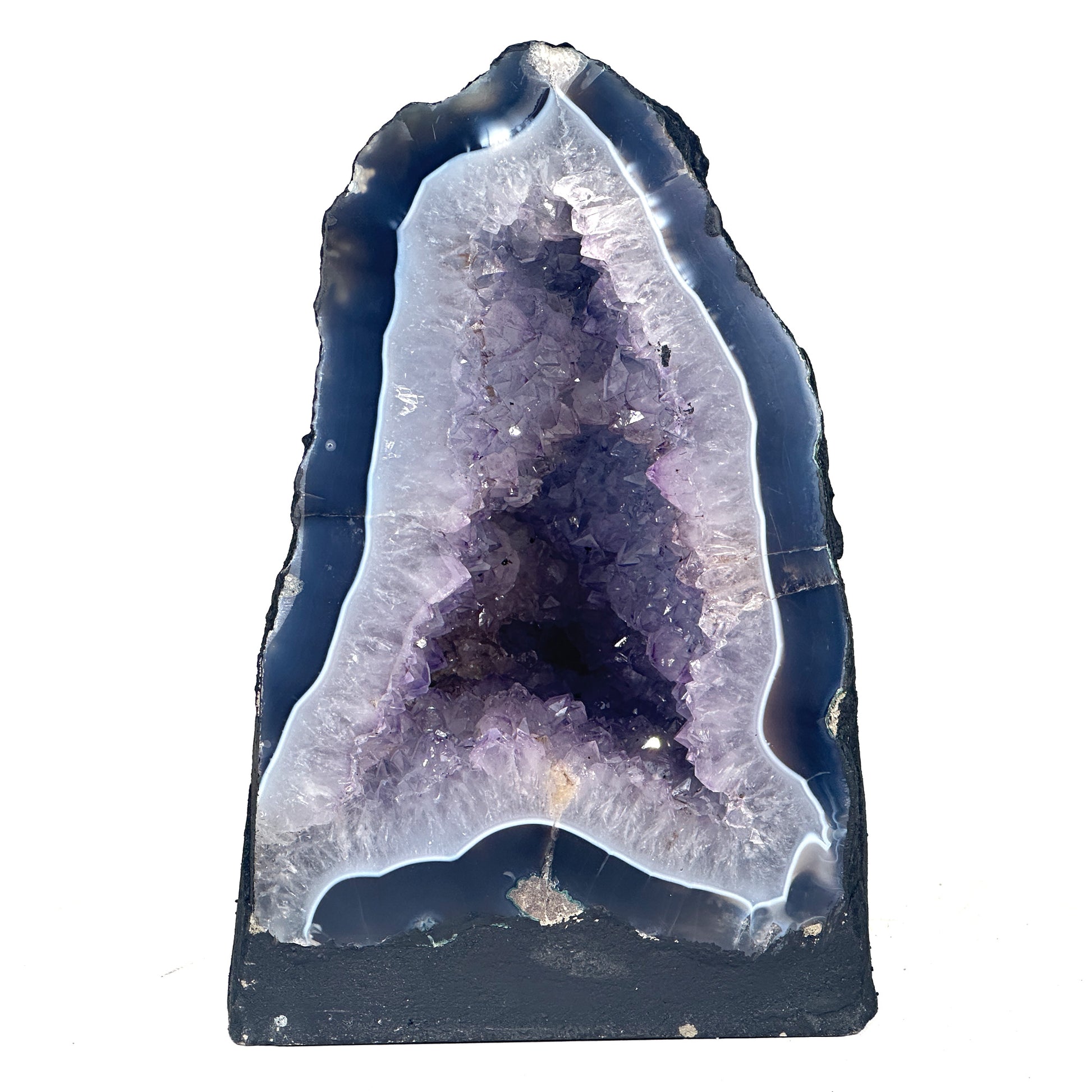 Natural Purple Amethyst Cathedral Geode - Gem Avenue