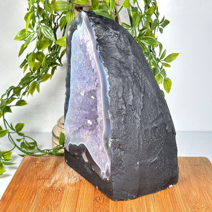 Natural Purple Amethyst Cathedral Geode - Gem Avenue