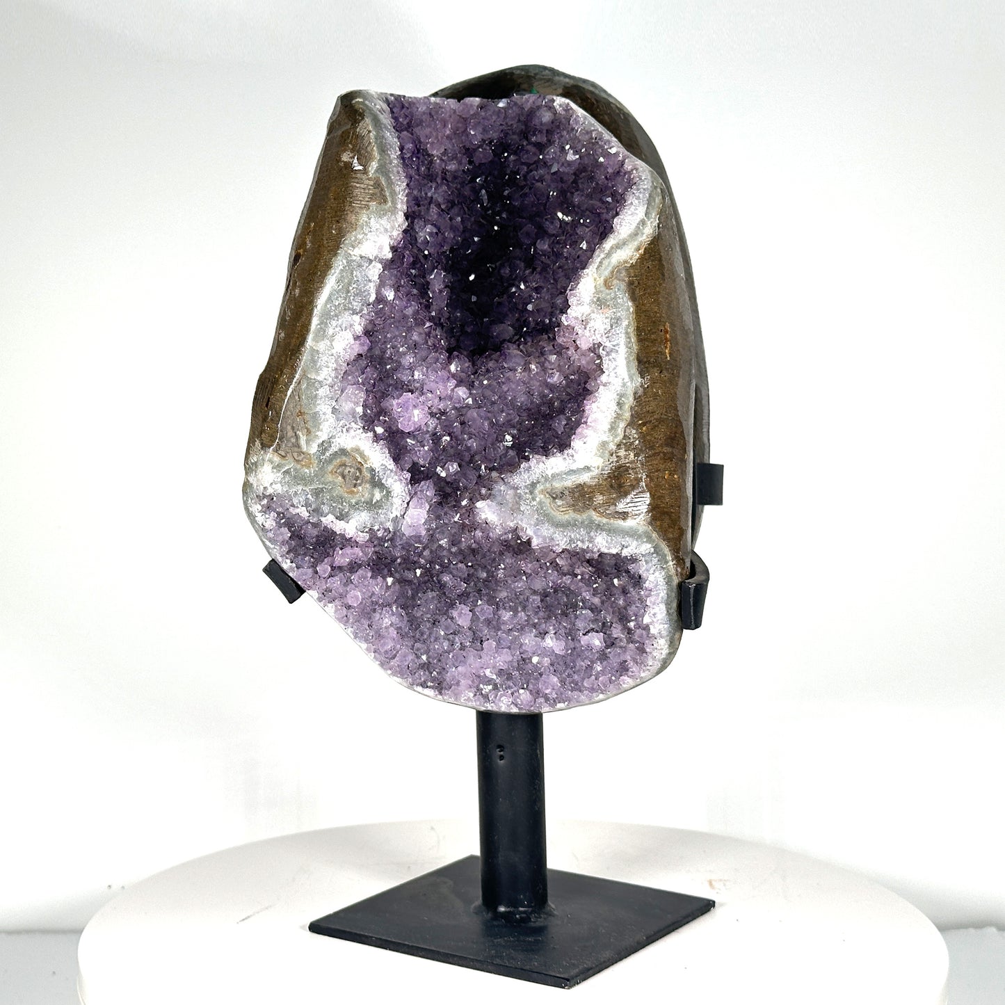 Natural Purple Amethyst Cathedral Geode - Gem Avenue