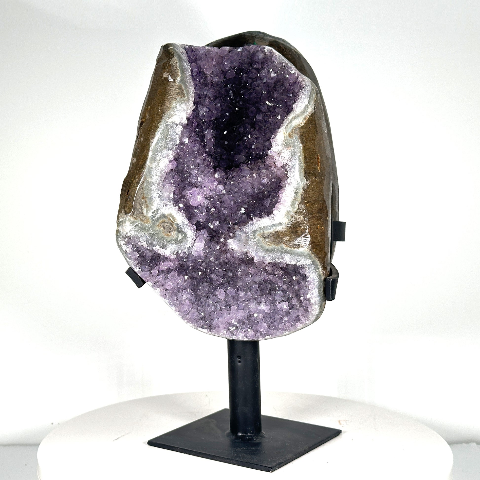 Natural Purple Amethyst Cathedral Geode - Gem Avenue