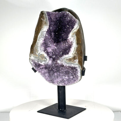 Natural Purple Amethyst Cathedral Geode - Gem Avenue