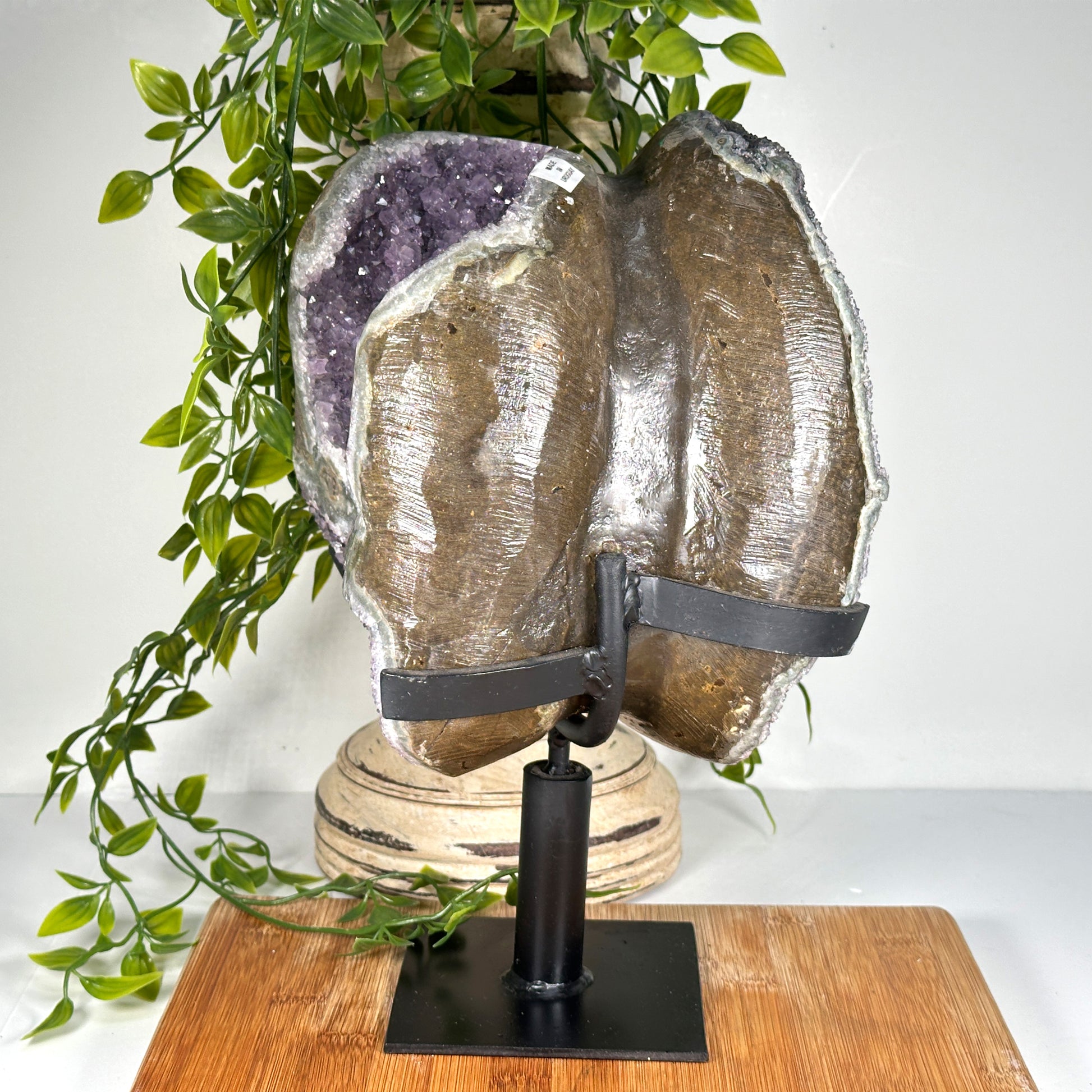 Natural Purple Amethyst Cathedral Geode - Gem Avenue