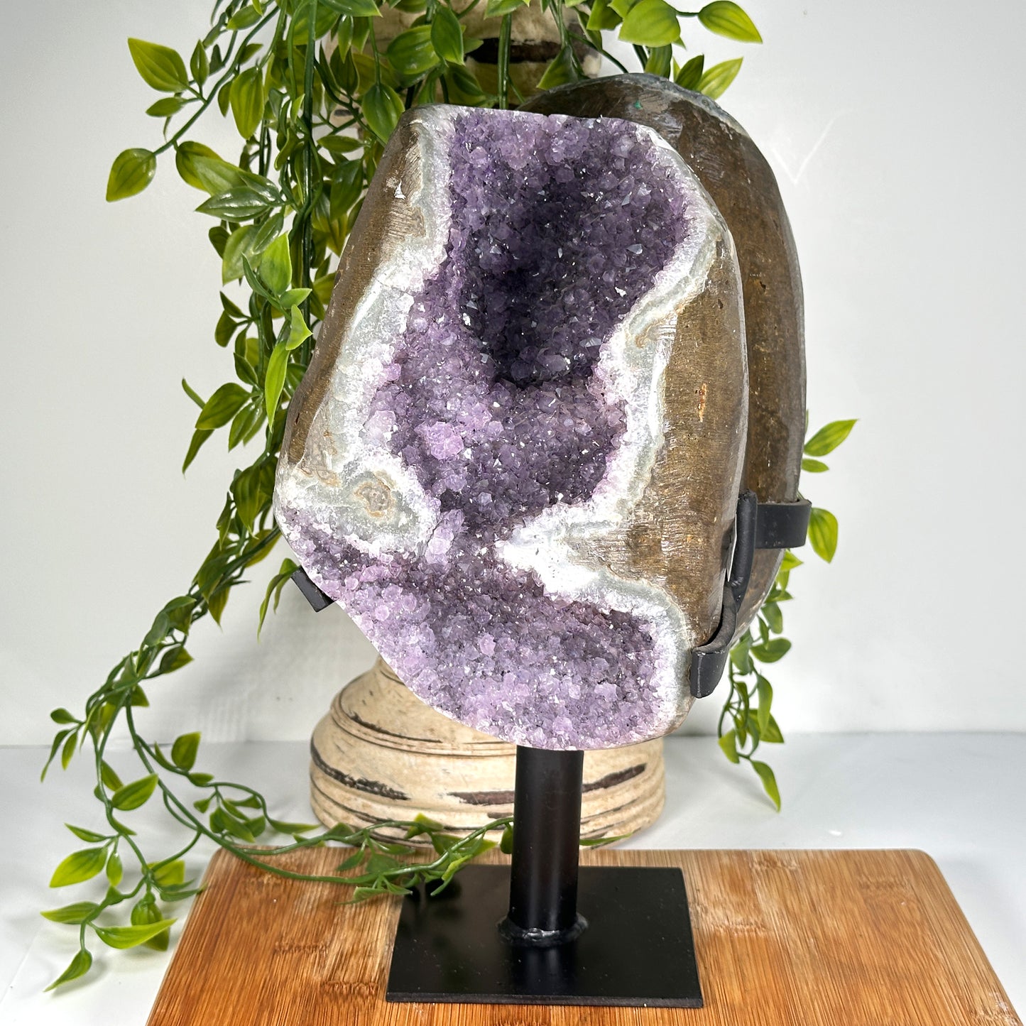 Natural Purple Amethyst Cathedral Geode - Gem Avenue