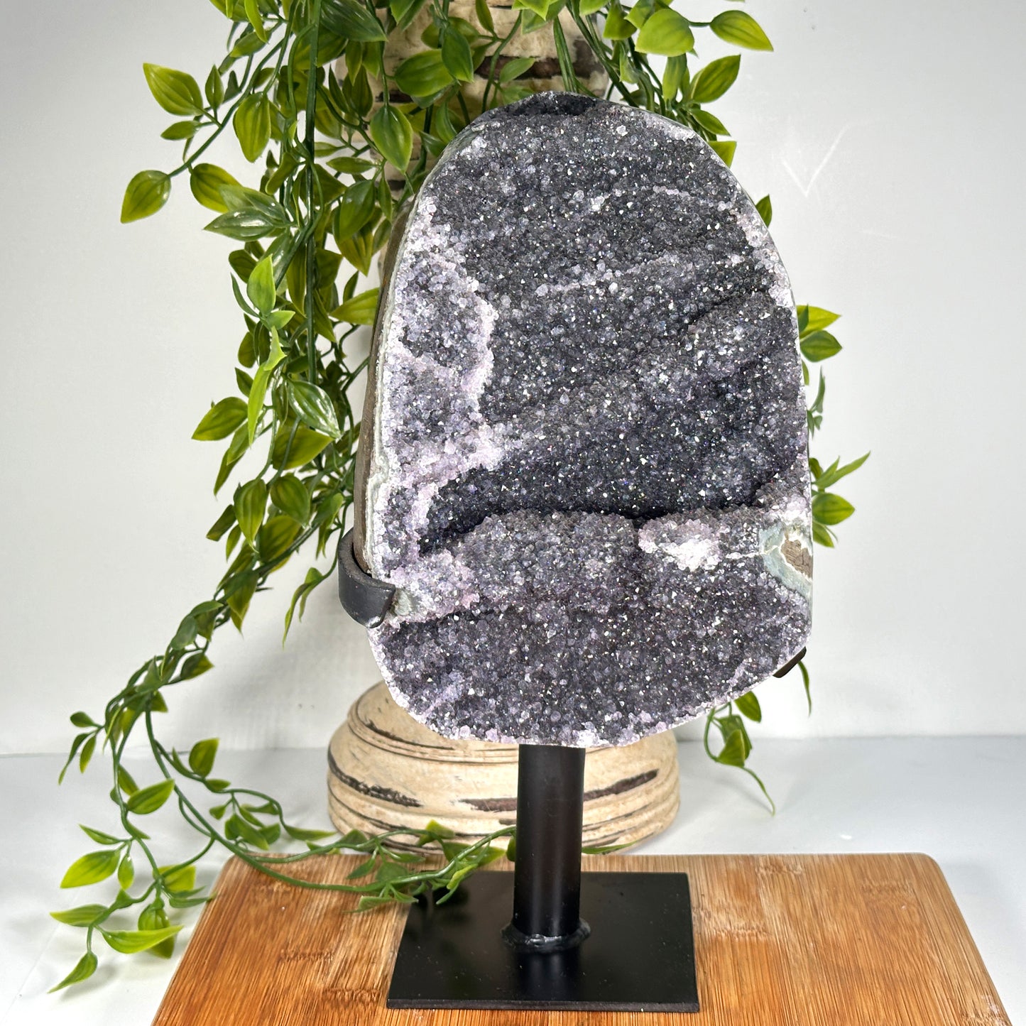 Natural Purple Amethyst Cathedral Geode - Gem Avenue