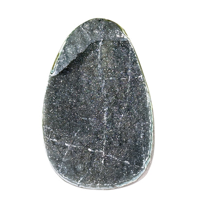 Natural Black Amethyst Geode - Gem Avenue