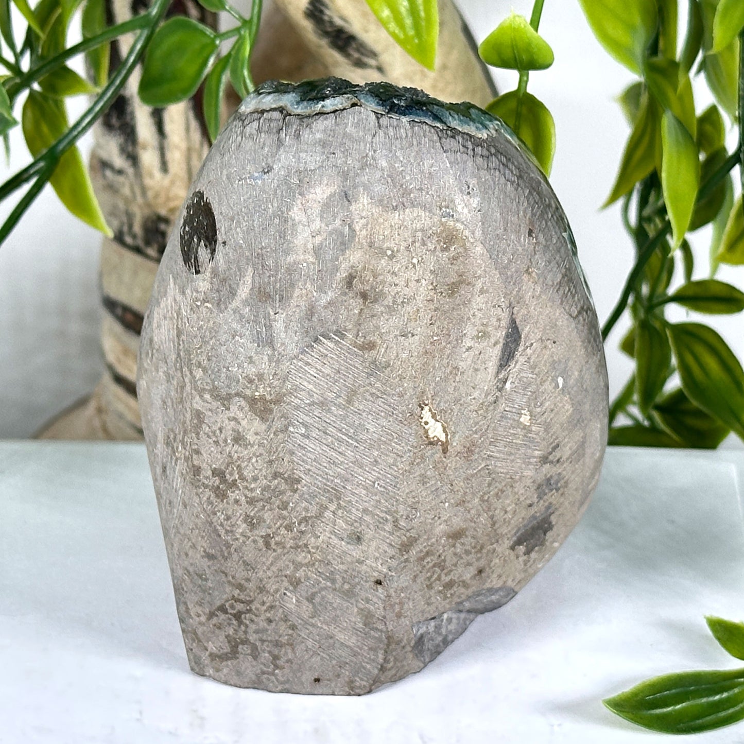 Natural Black Amethyst Geode - Gem Avenue