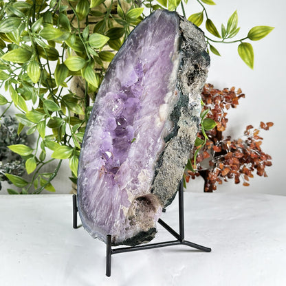 Amethyst Crystal Geode - Gem Avenue Retail