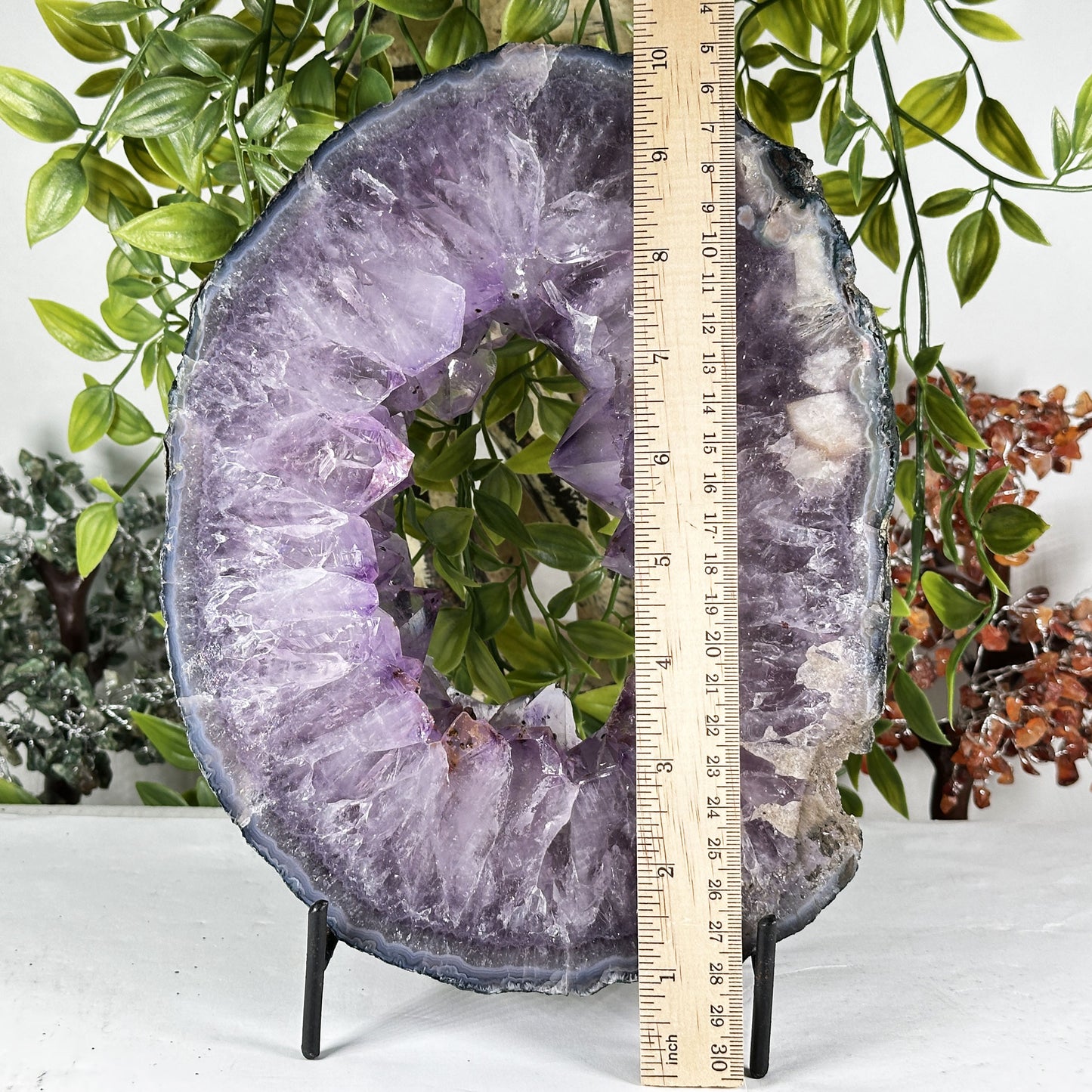 Amethyst Crystal Geode - Gem Avenue Retail