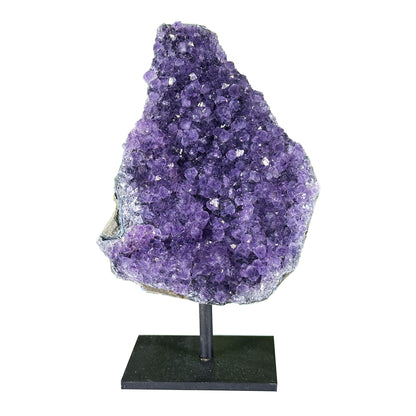 Deep Purple Amethyst Crystal Geode -  Gem Avenue Retail