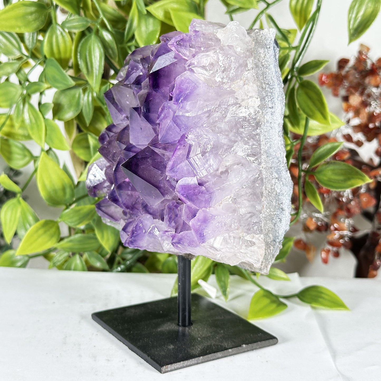 Amethyst Crystal Geode - Gem Avenue Retail