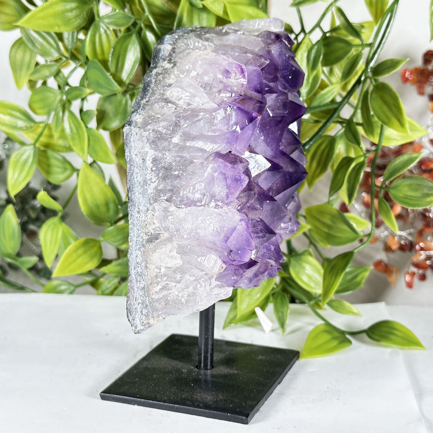 Amethyst Crystal Geode - Gem Avenue Retail