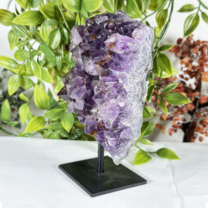 Natural Amethyst Crystal Geode - Gem Avenue Retail