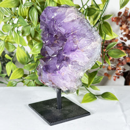 Natural Amethyst Crystal Geode - Gem Avenue Retail