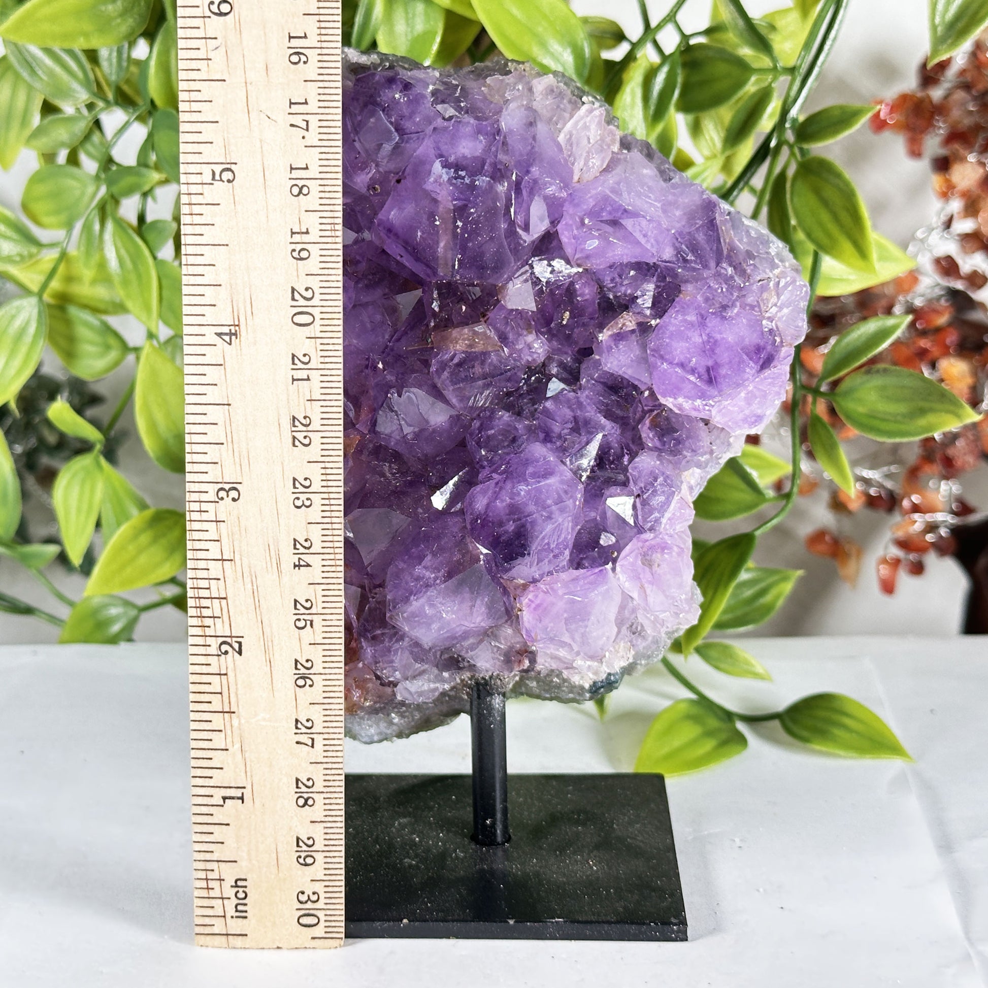 Natural Amethyst Crystal Geode - Gem Avenue Retail