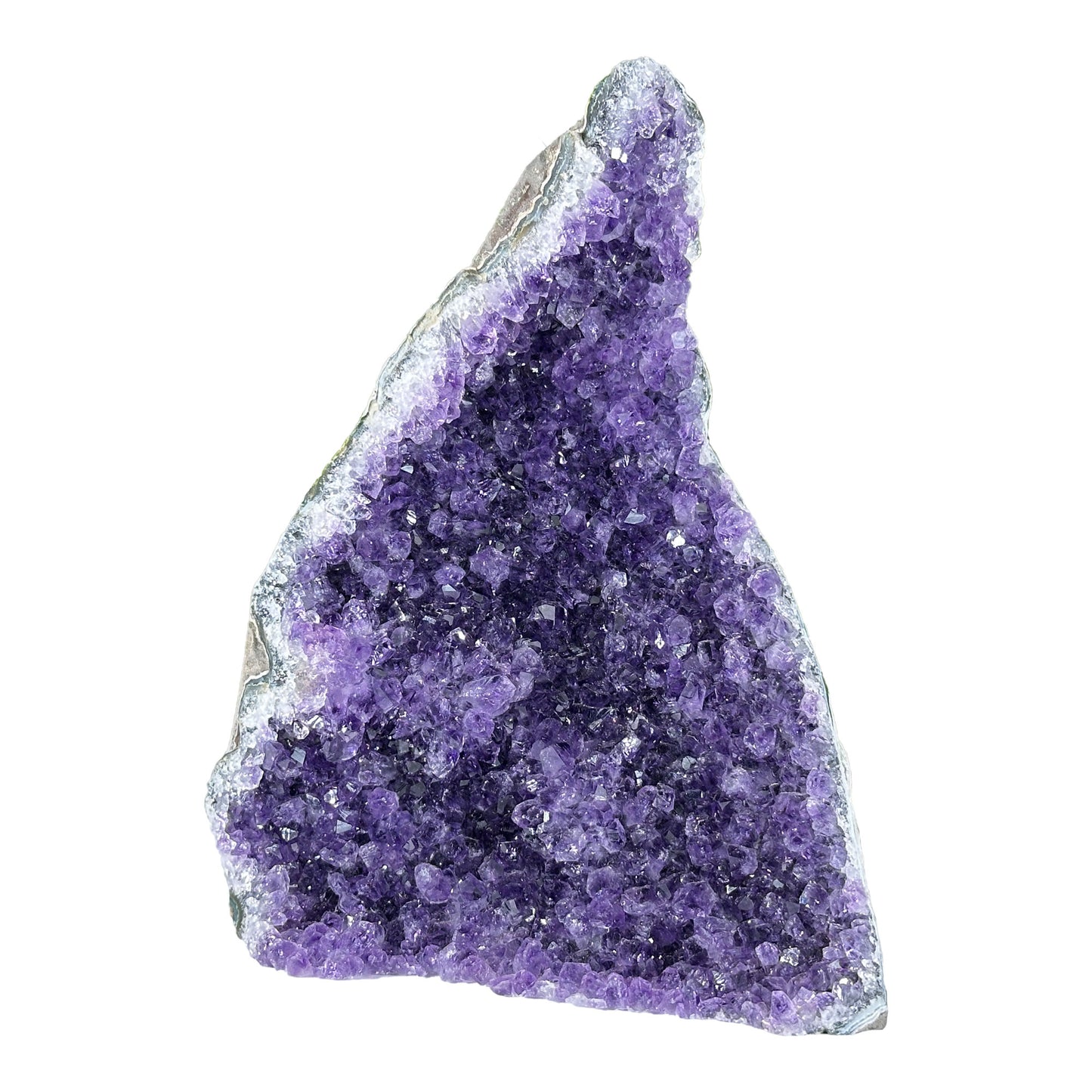 Natural Purple Amethyst Crystal Geode - Gem Avenue