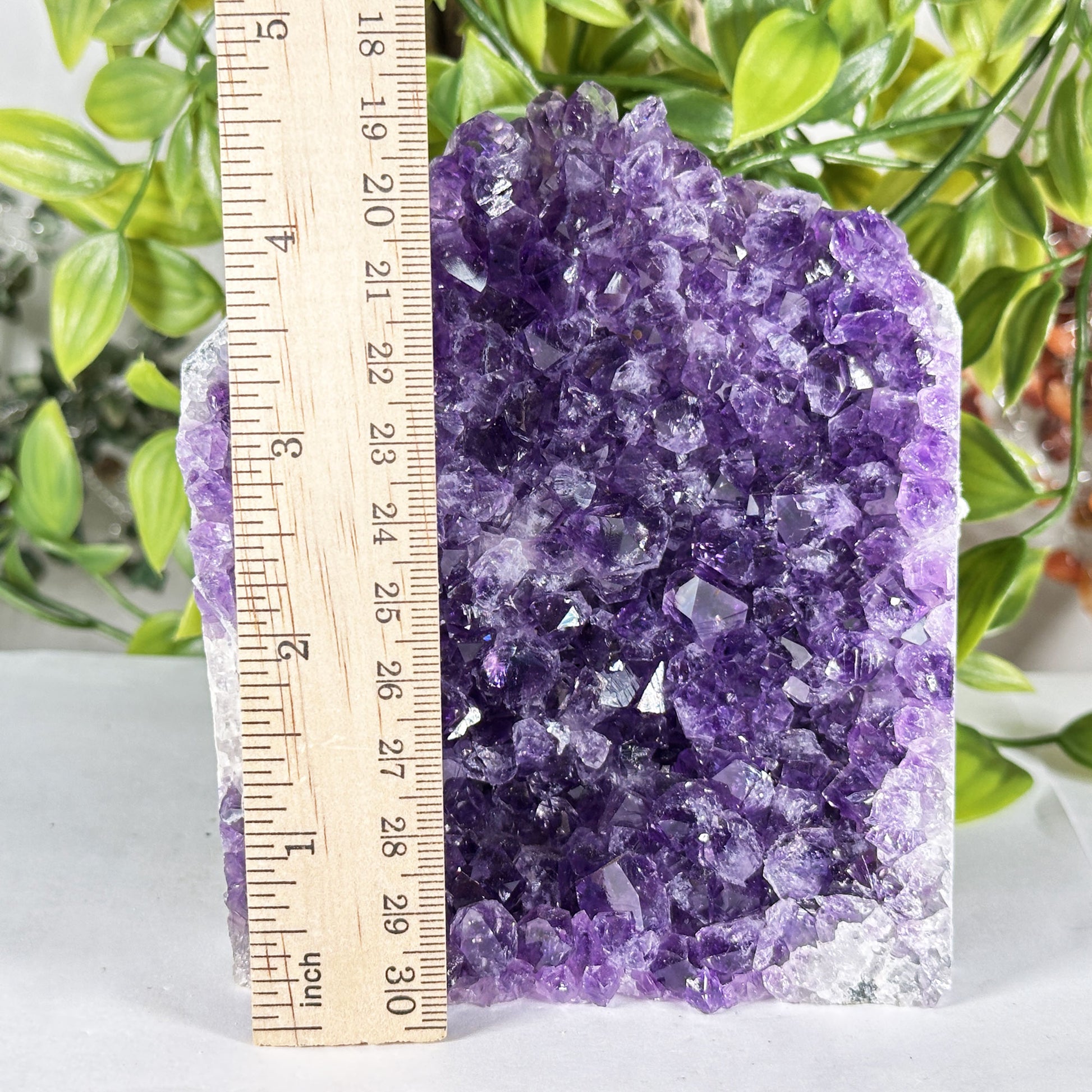 Natural Purple Amethyst Crystal Geode - Gem Avenue Retail