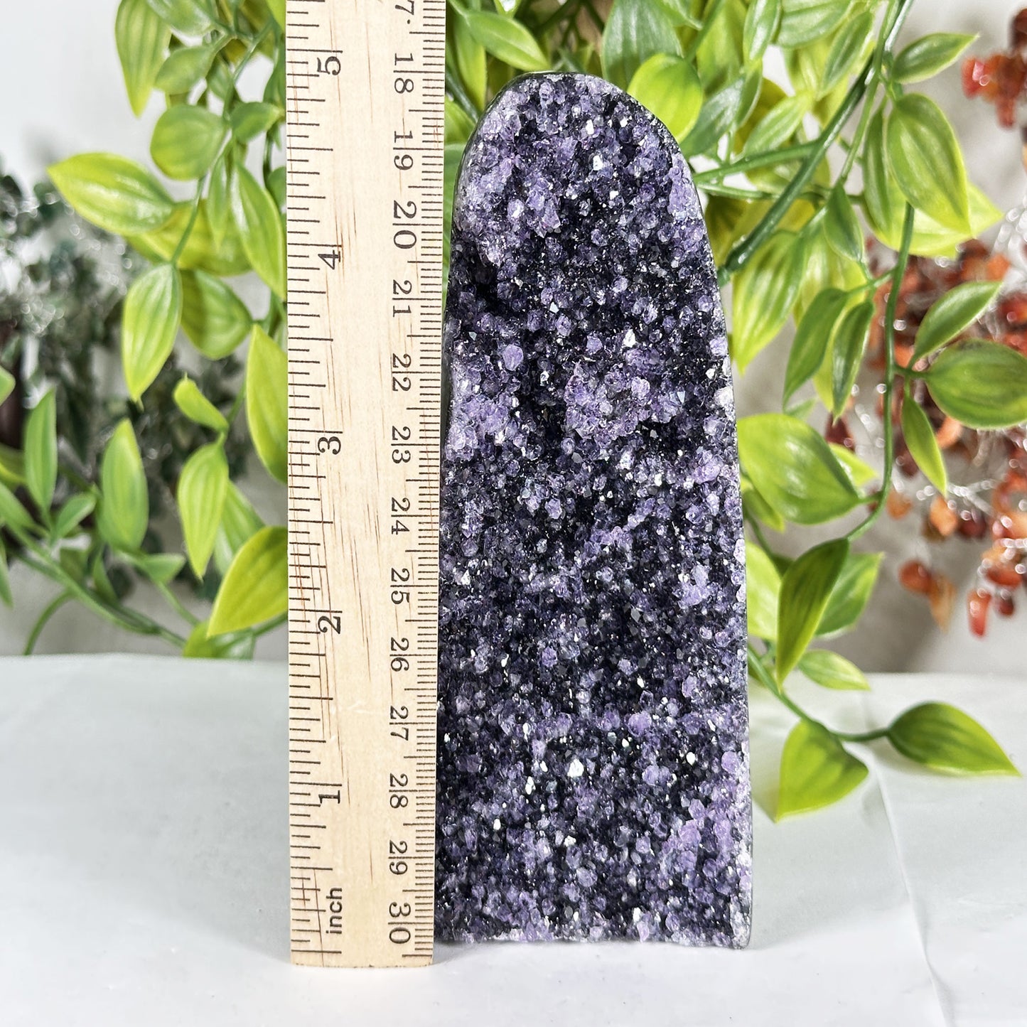 Natural Purple Amethyst Crystal Geode - Gem Avenue Retail