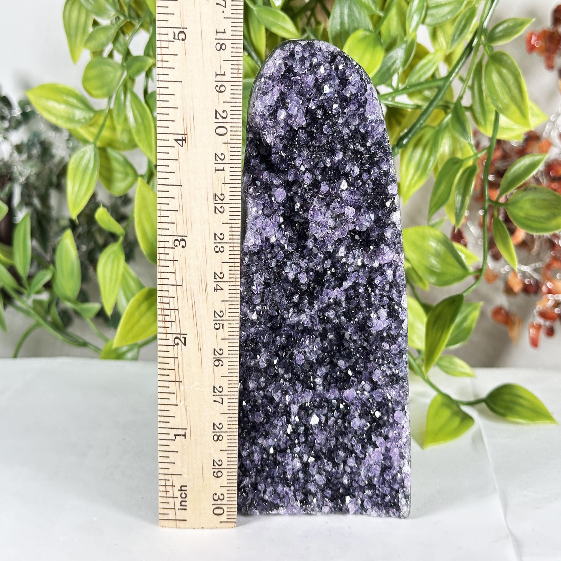 Natural Purple Amethyst Crystal Geode - Gem Avenue Retail