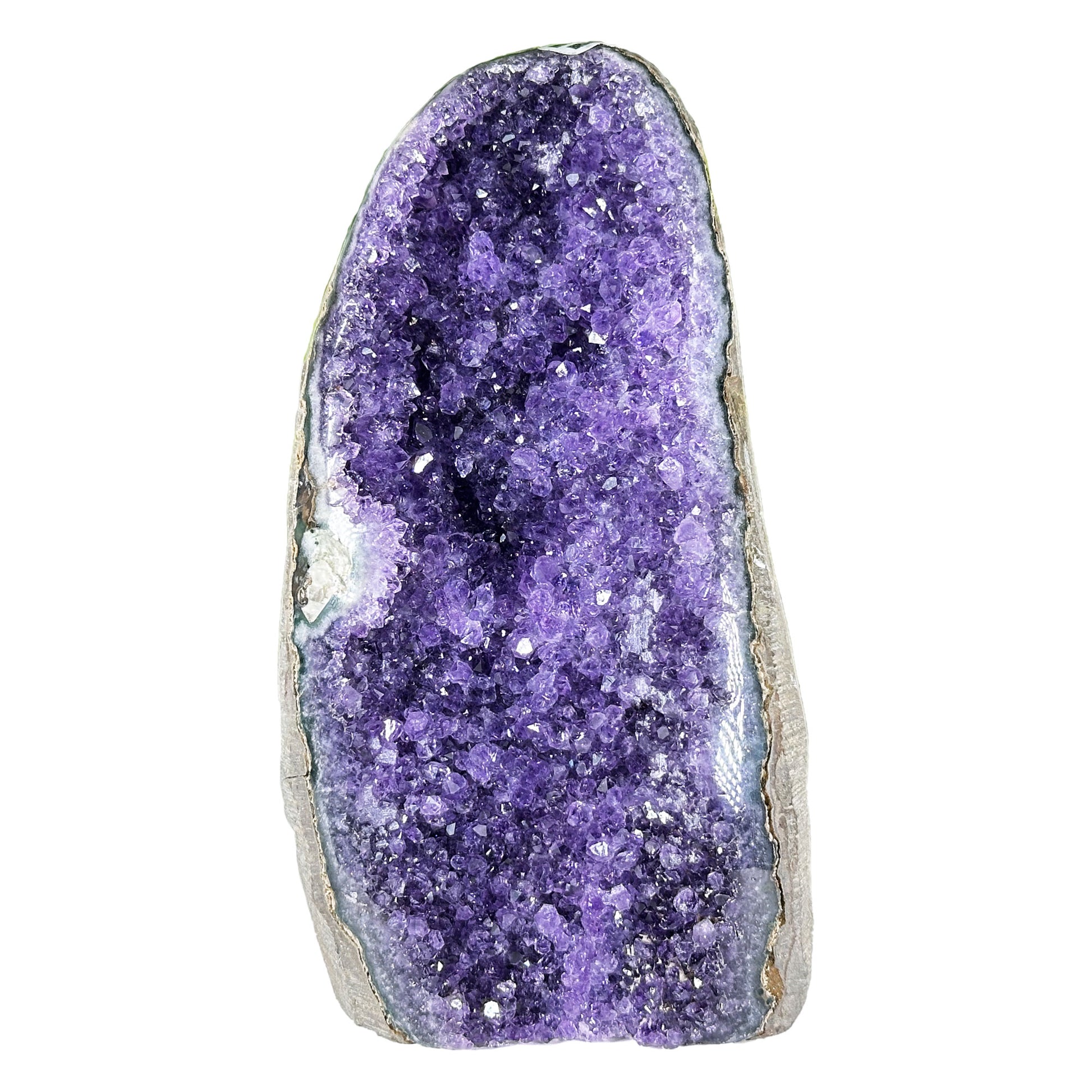 Natural Purple Amethyst Crystal Geode - Gem Avenue Retail