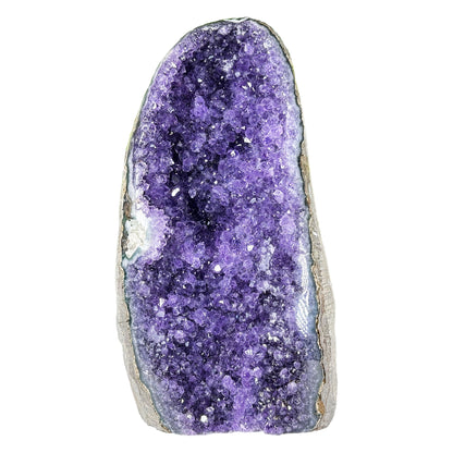 Natural Purple Amethyst Crystal Geode - Gem Avenue Retail
