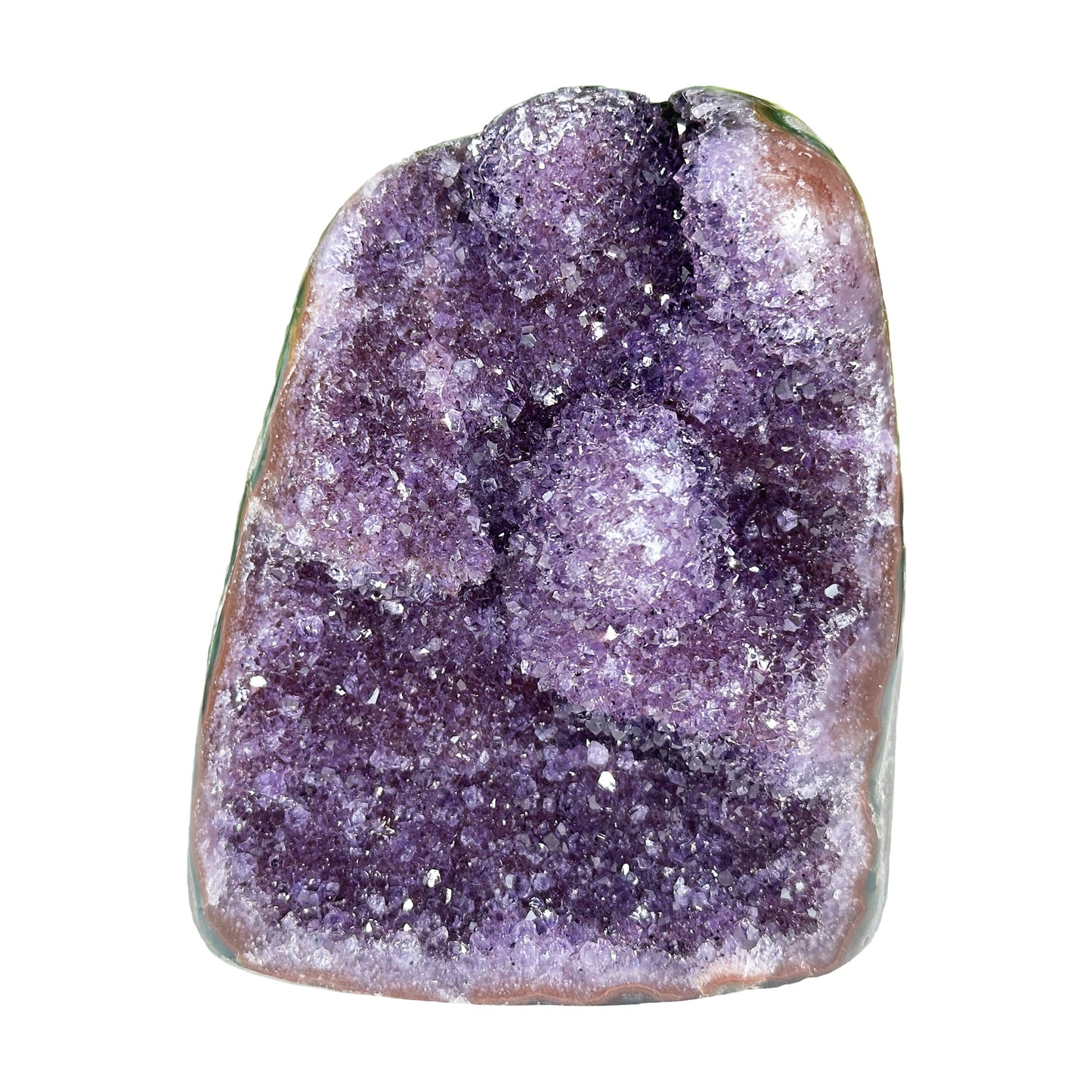 Natural Purple Amethyst Crystal Geode - Gem Avenue Retail