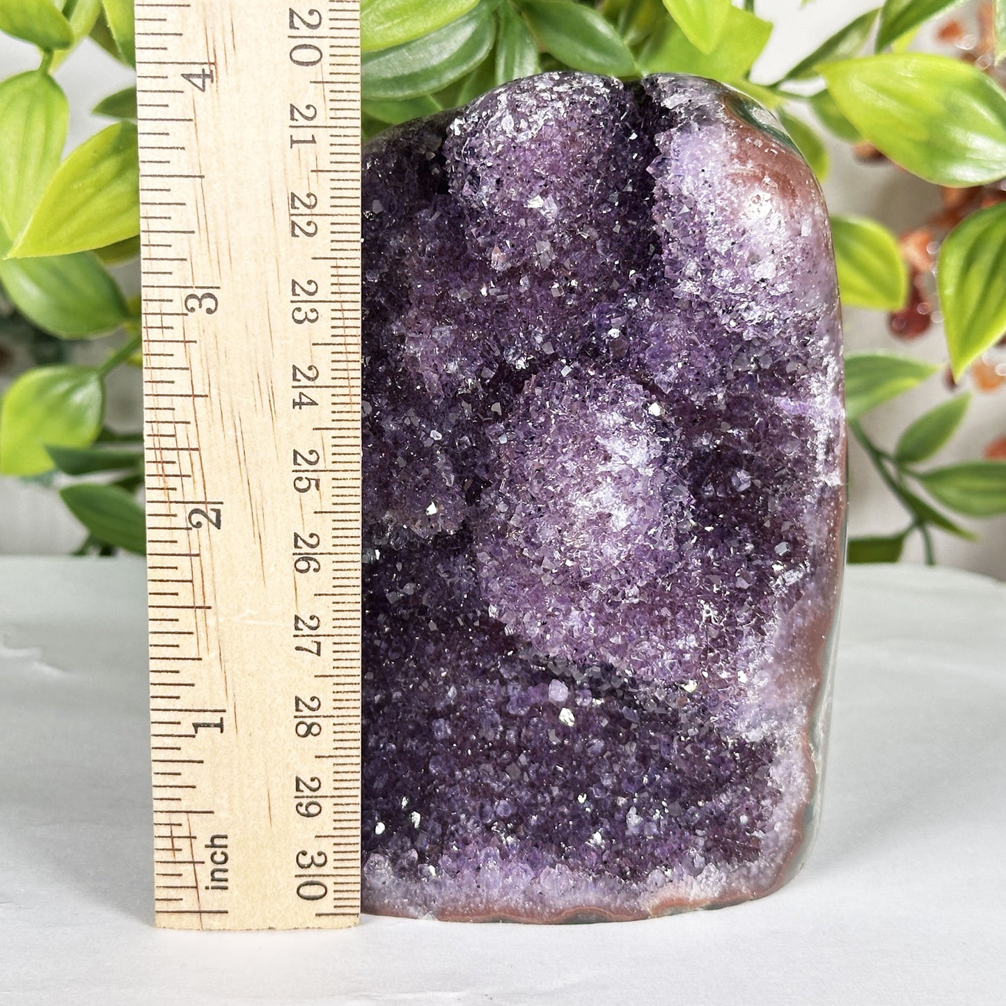 Natural Purple Amethyst Crystal Geode - Gem Avenue Retail