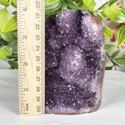 Natural Purple Amethyst Crystal Geode - Gem Avenue Retail