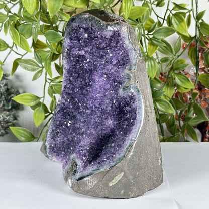 Amethyst Crystal Geode - Gem Avenue Retail