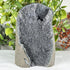Brazilian Black Amethyst Geode 6.5" High-Grade Crystal Cluster Display Specimen Home Decor