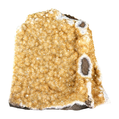Natural Citrine Crystal Geode - Gem Avenue Retail