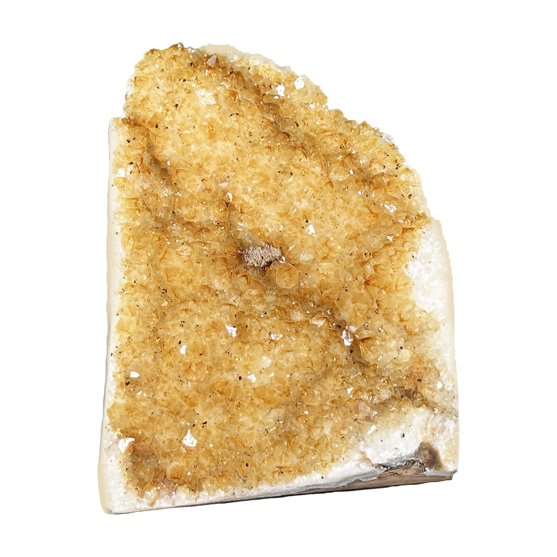 Natural Citrine Crystal Geode - Gem Avenue Retail