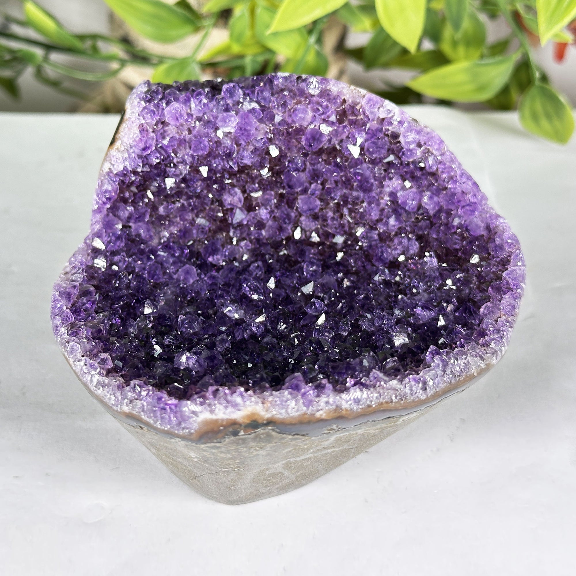 Améthyste Naturelle Brute Du Brésil - Pierre Pourpre 7x5 Mm - 0.74 Ct - P397.072T