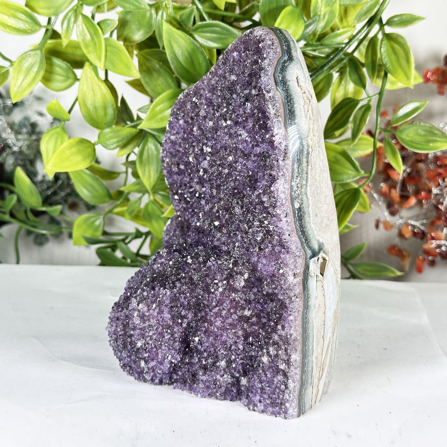 Amethyst Crystal Geode - Gem Avenue Retail