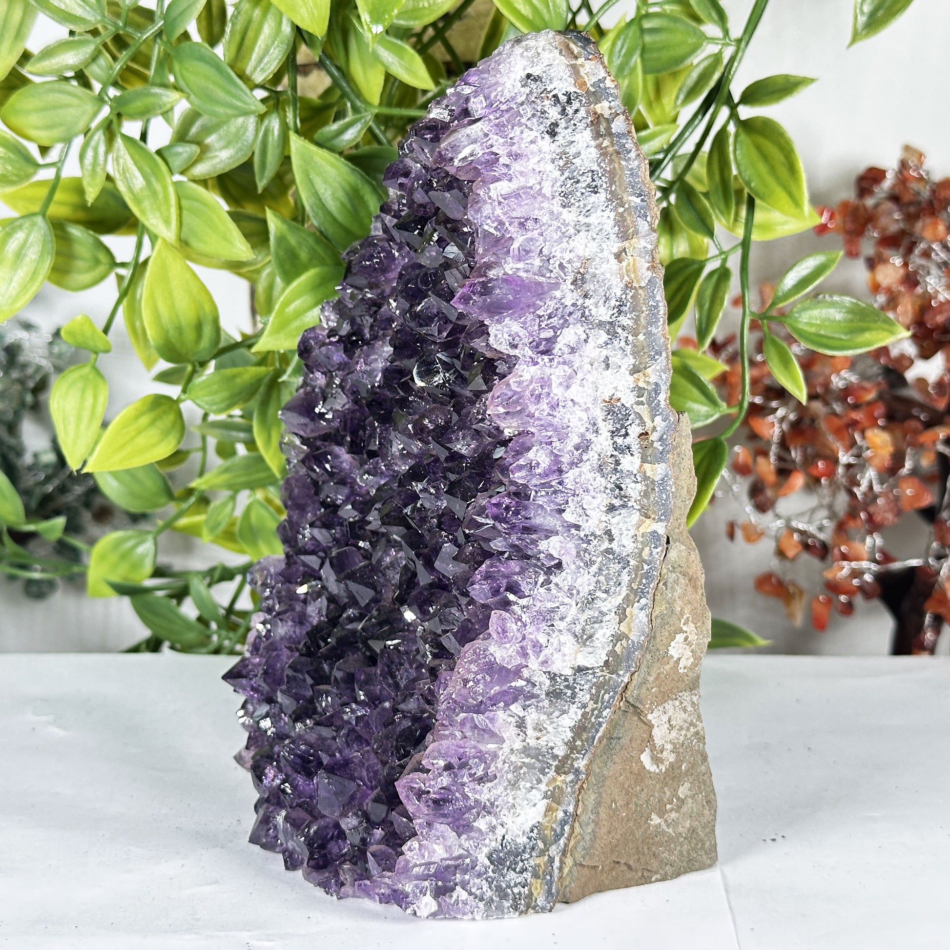 Amethyst Crystal Geode - Gem Avenue Retail