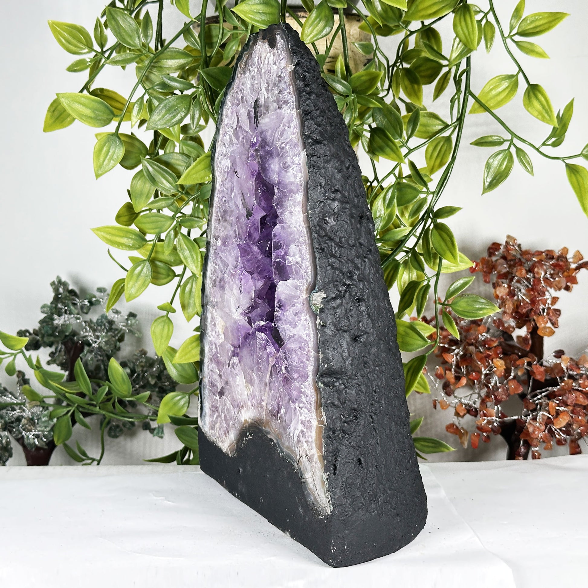 Amethyst Crystal Geode - Gem Avenue Retail