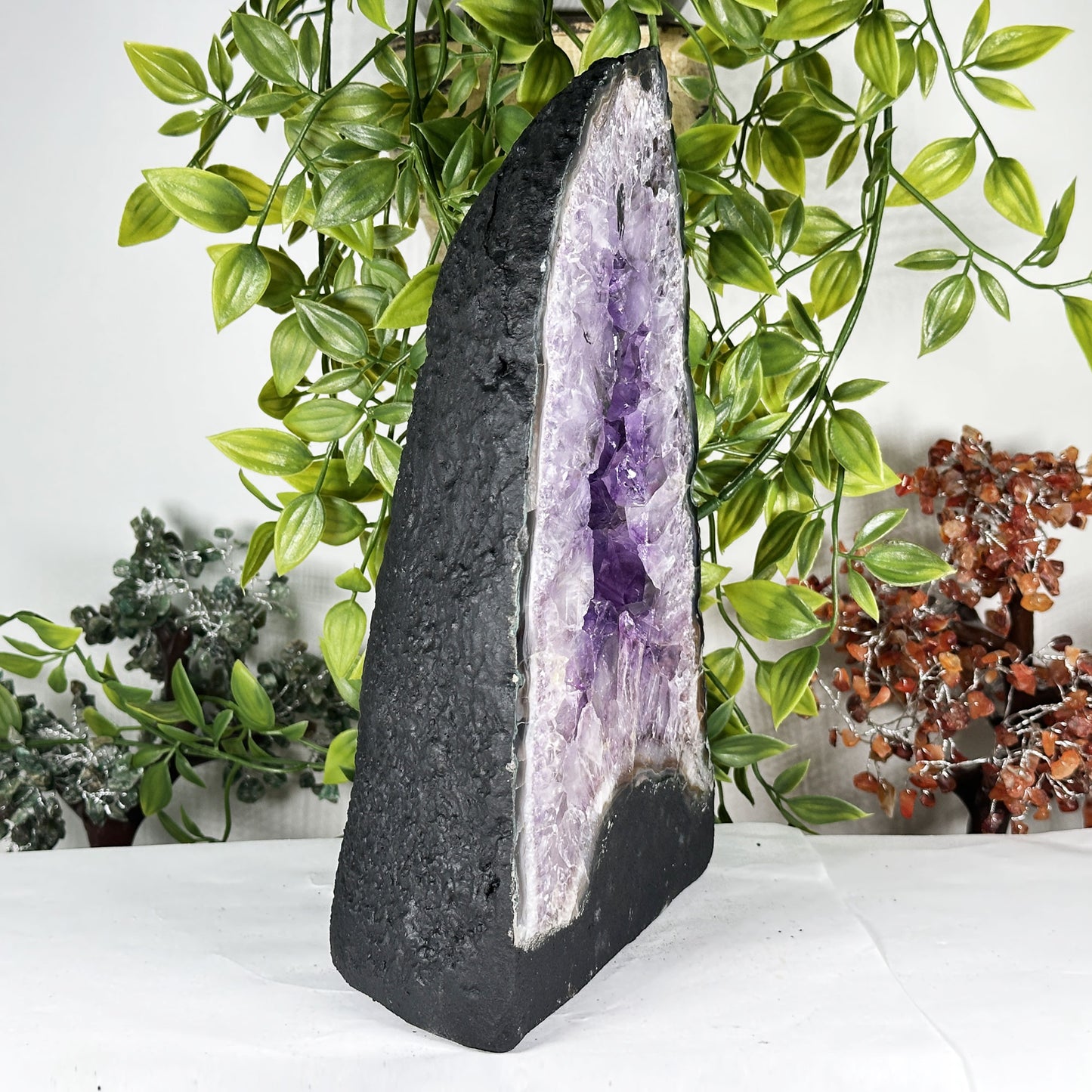 Amethyst Crystal Geode - Gem Avenue Retail