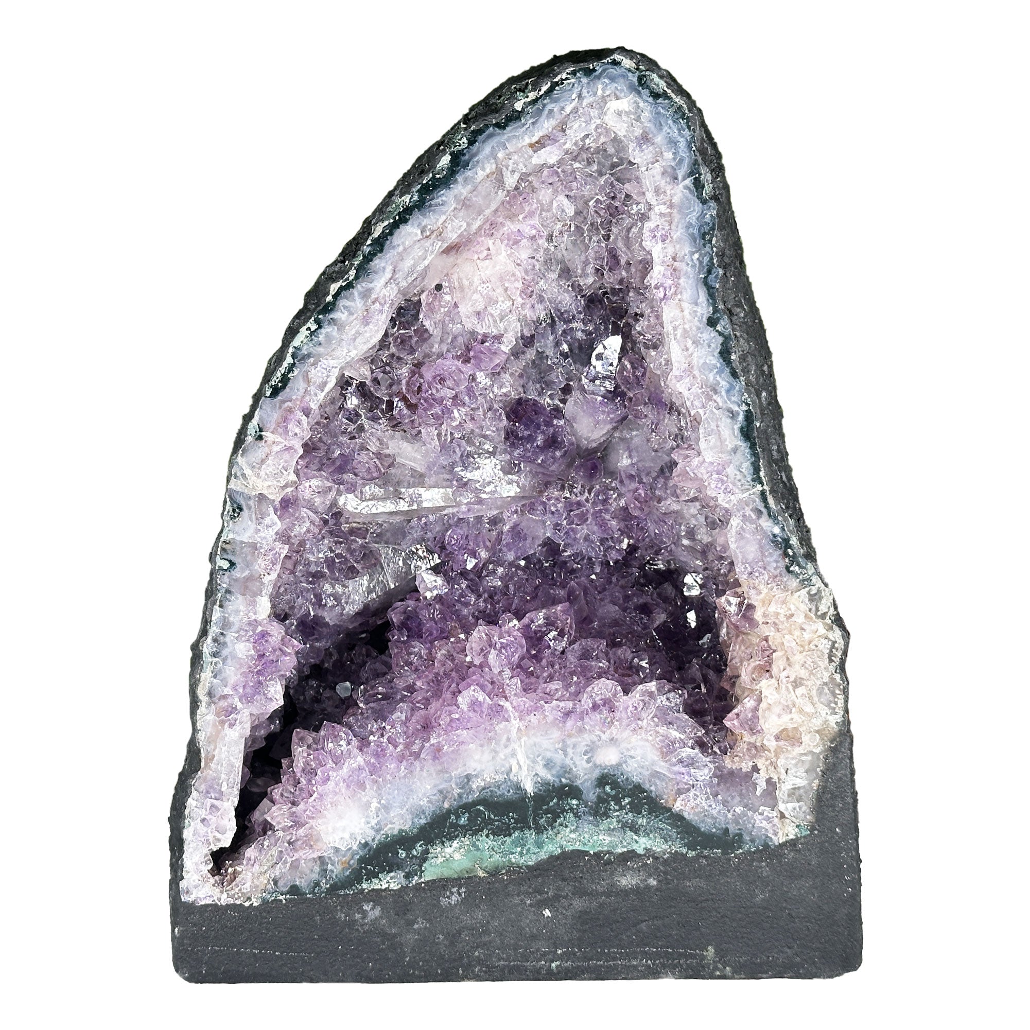 Natural Amethyst Geode Cathedral Purple Crystal Cluster - RGD917