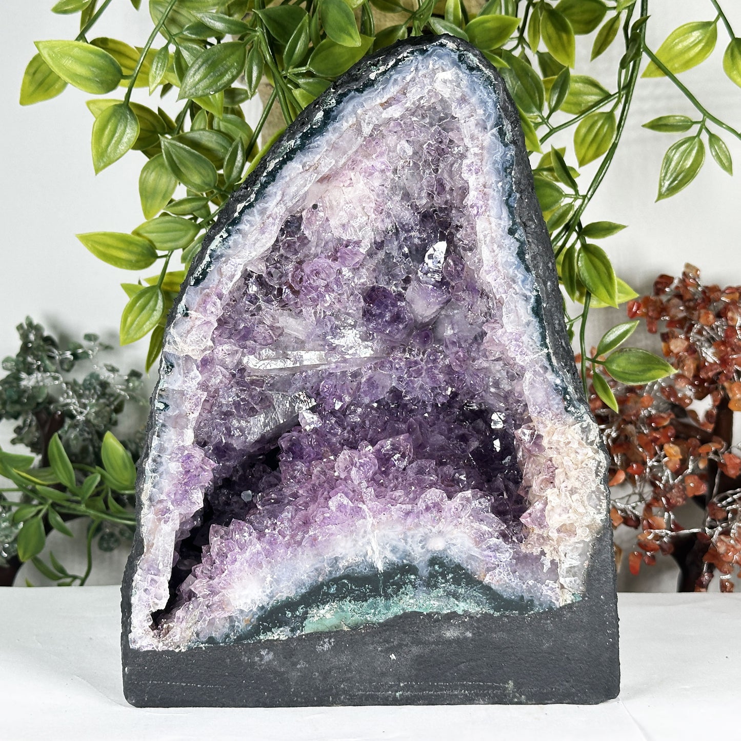 Amethyst Crystal Geode - Gem Avenue Retail