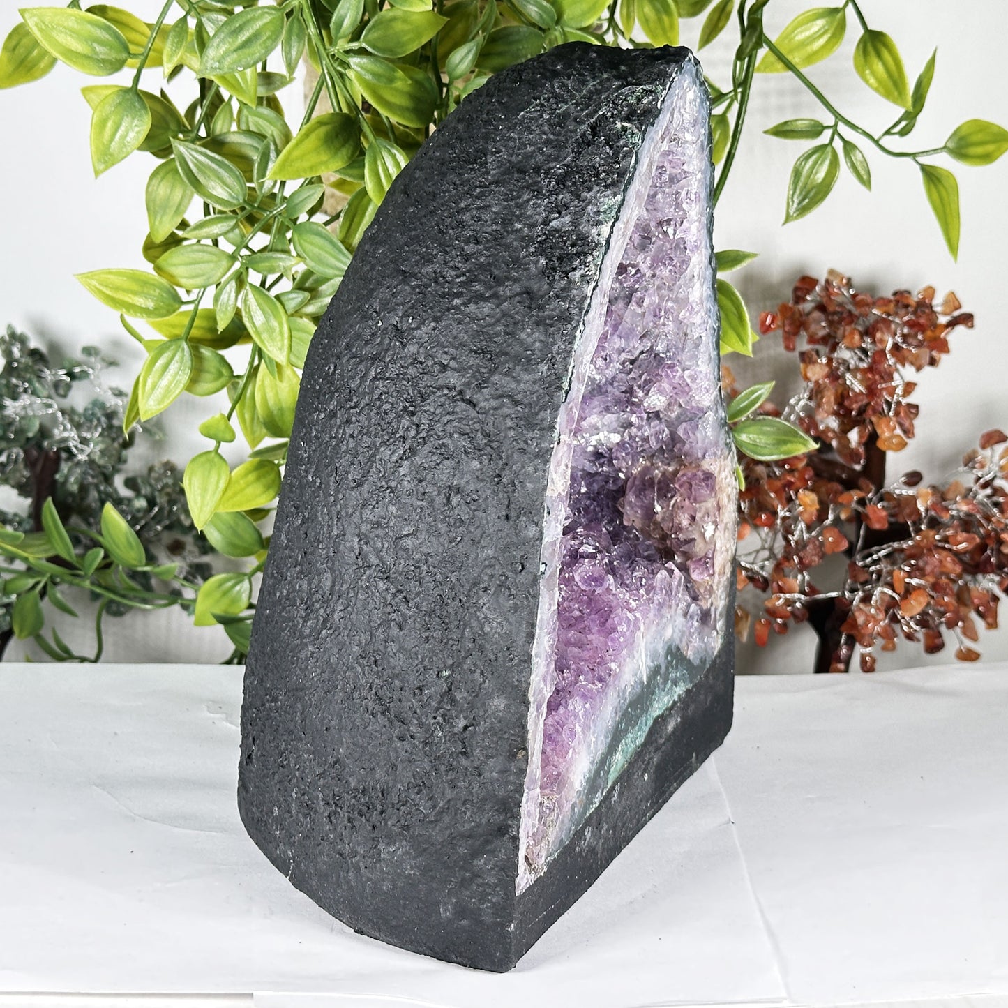 Amethyst Crystal Geode - Gem Avenue Retail