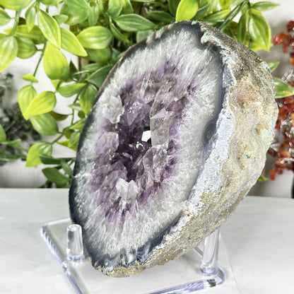 Amethyst Crystal Geode - Gem Avenue Retail