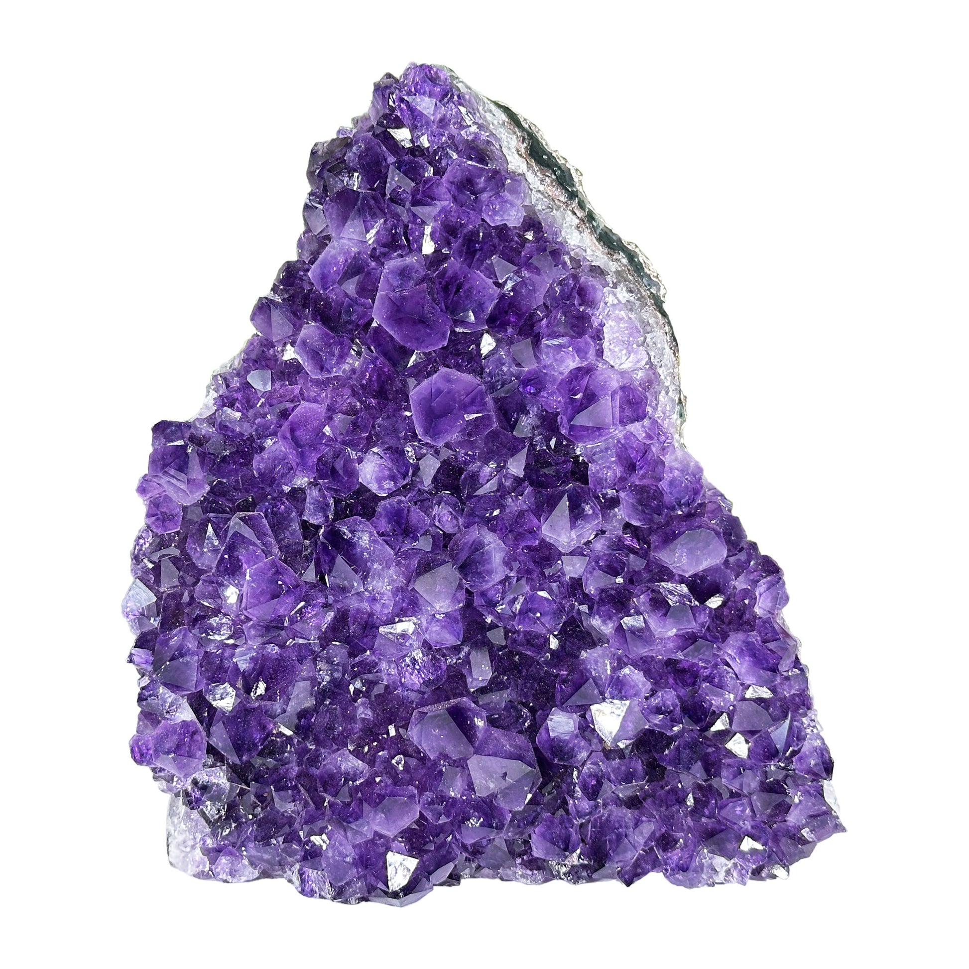 Deep Purple Amethyst Crystal Geode - Gem Avenue Retail