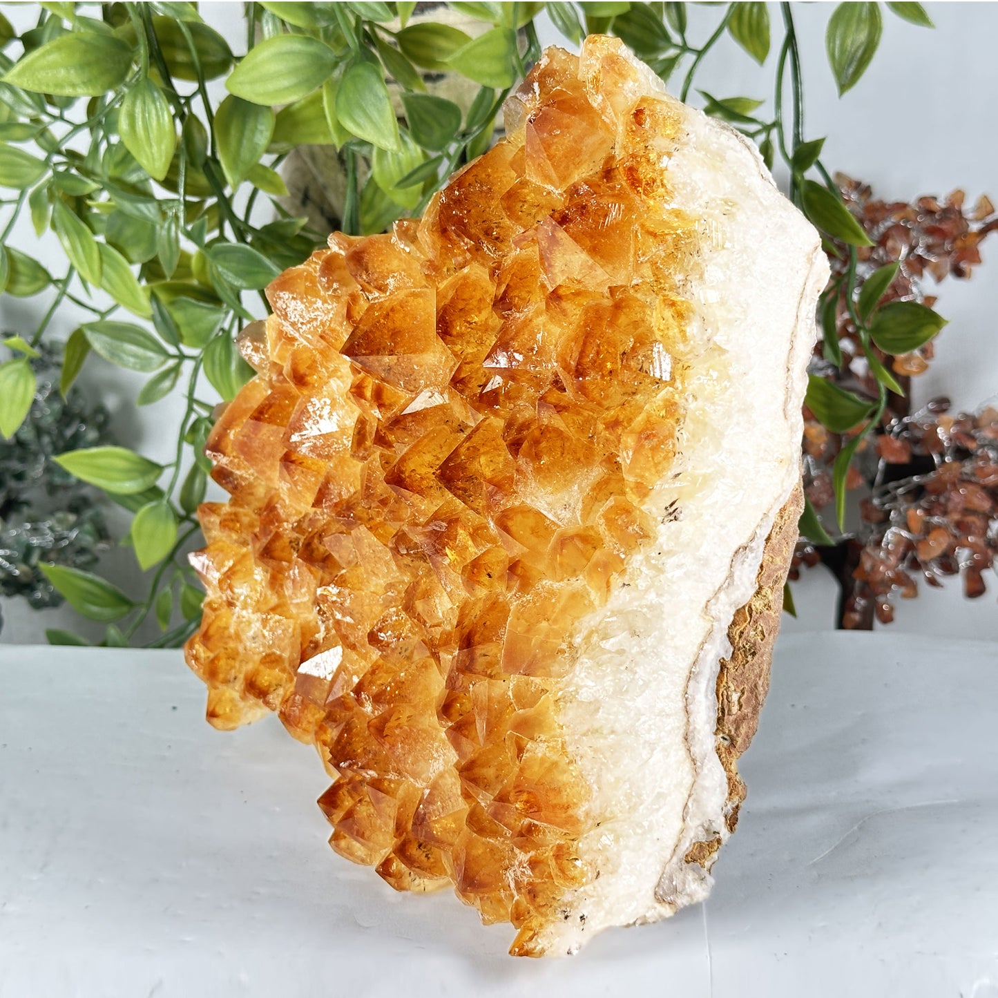 Citrine Crystal Geode - Gem Avenue Retail