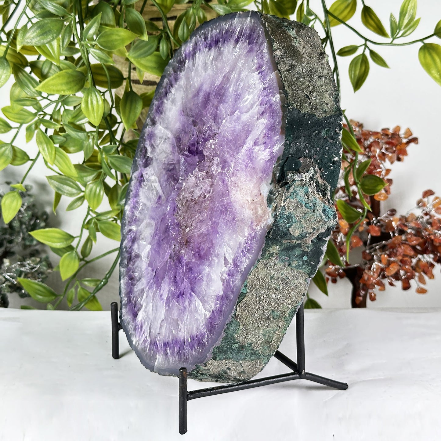 Amethyst Crystal Geode - Gem Avenue Retail