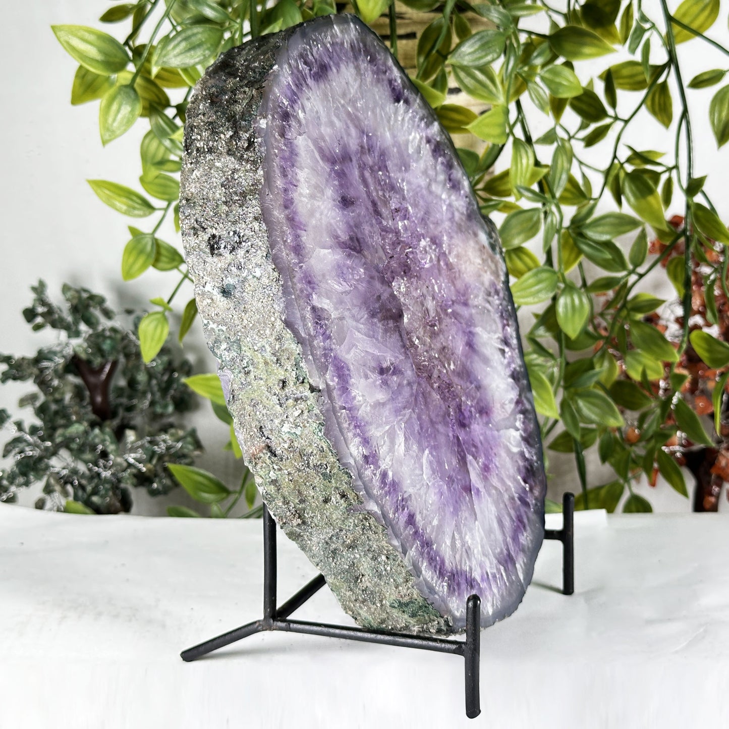 Amethyst Crystal Geode - Gem Avenue Retail