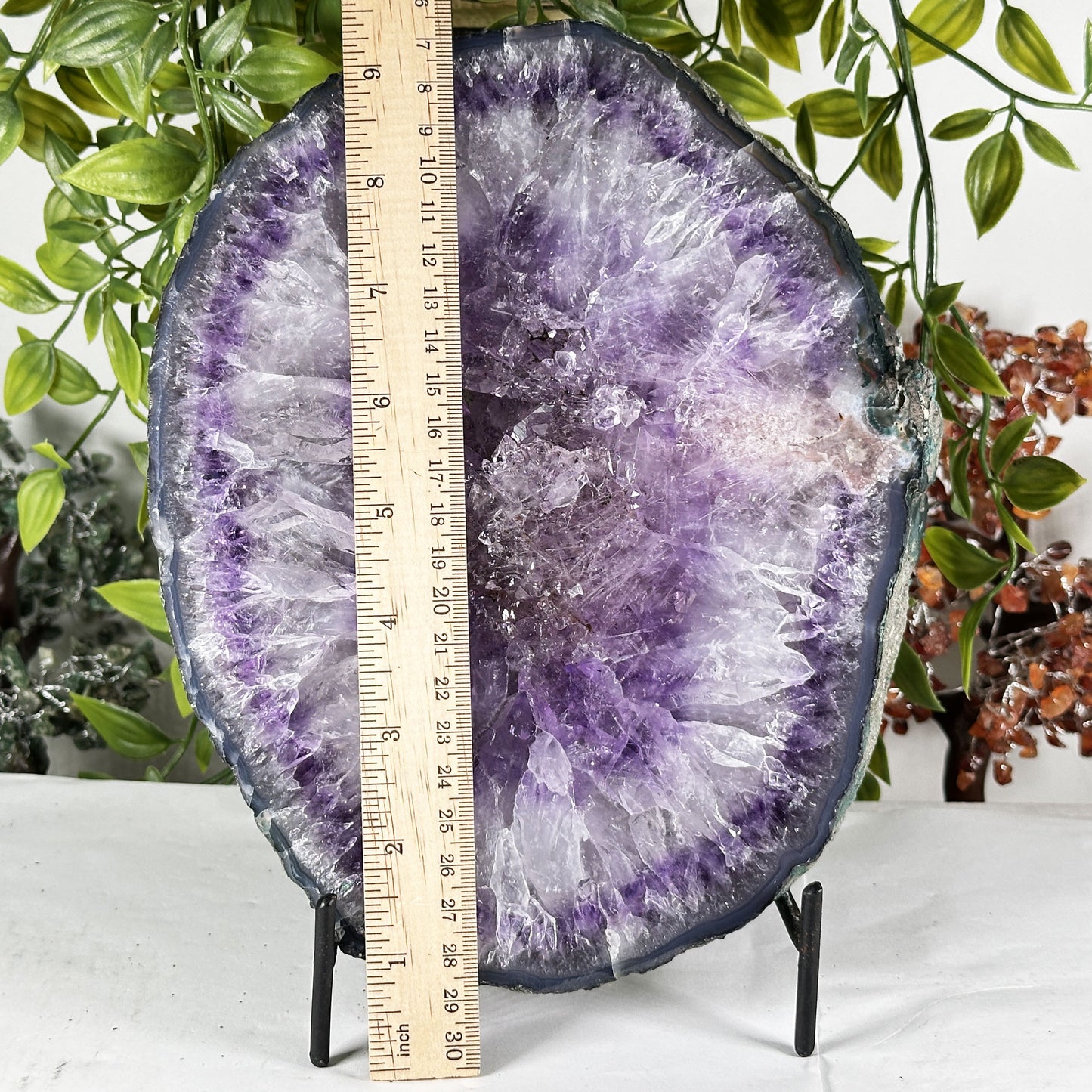 Amethyst Crystal Geode - Gem Avenue Retail