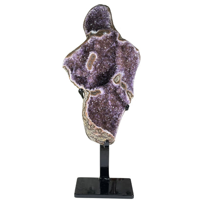 Amethyst Crystal Geode - Gem Avenue  Retail
