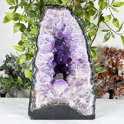 Amethyst Crystal Geode - Gem Avenue Retail