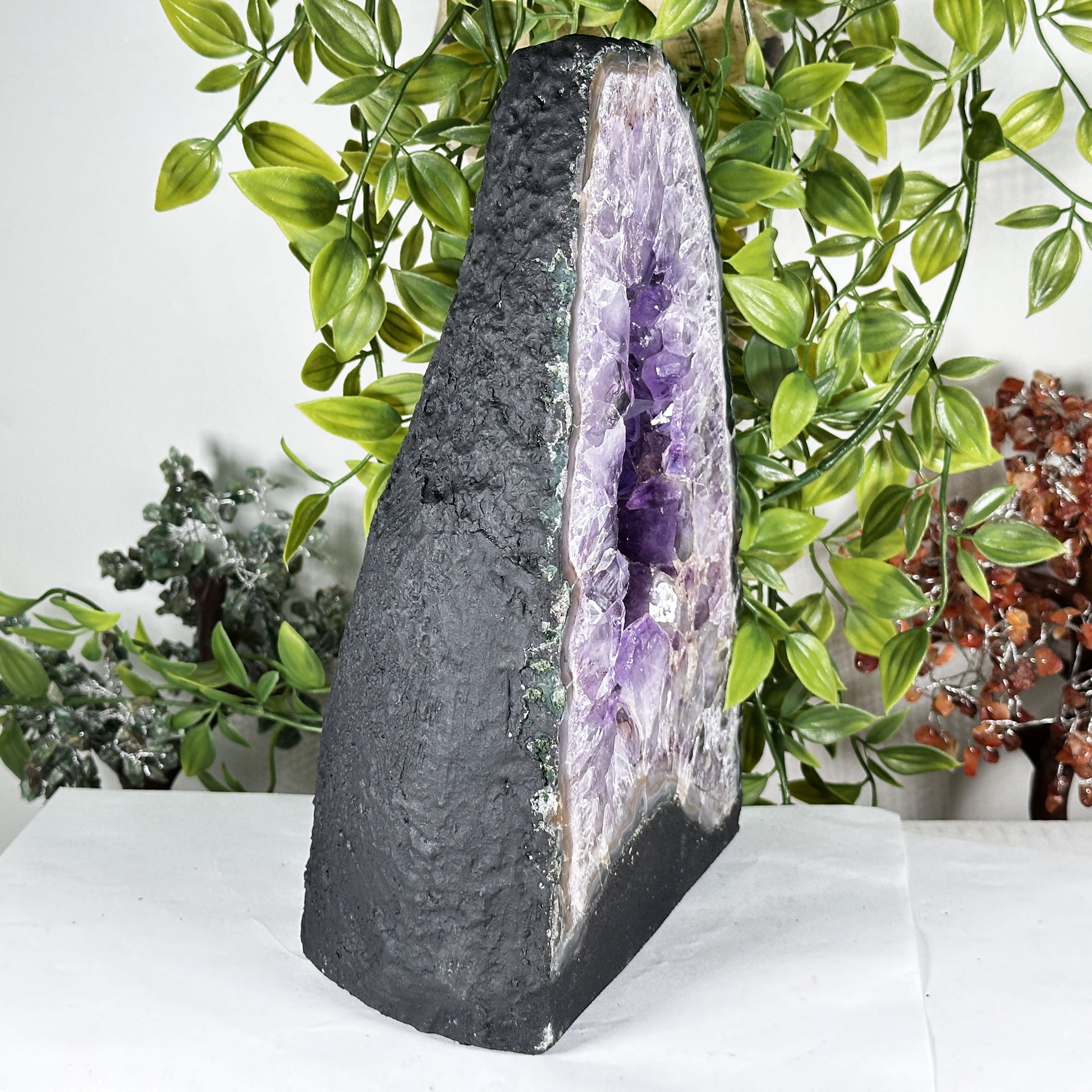 Amethyst Crystal Geode - Gem Avenue Retail